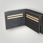 Мъжки кожен портфейл "Green Wood"